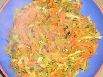 Save the Stems Broccoli, Carrot & Cabbage Stir Fry