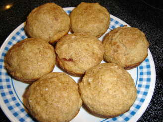 Lower-Fat Strawberry Cinnamon Muffins