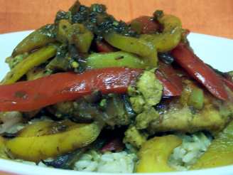 Bistro Chicken With Peppers