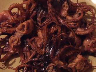 Greek BBQ Baby Octopus