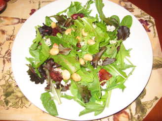 Spinach, Blood Orange and Macadamia Nut Salad