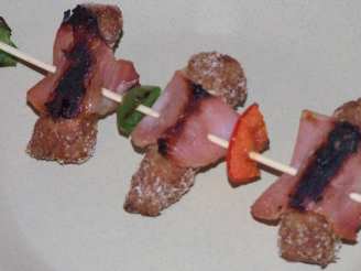Pork and Bacon Skewers