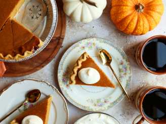 Thanksgiving Pumpkin Pie (Uses Fresh Pumpkin)