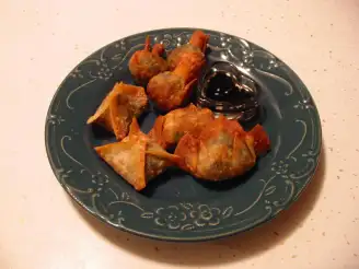 Spinach Wontons