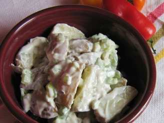 Yogurt and Sour Cream Potato Salad