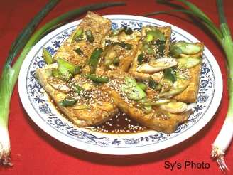 Fried Bean Curd (Tofu) With Soy Sauce by Sy