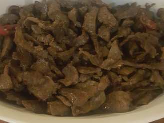 Egyptian Fried Beef Liver (Kibda Skandrani)