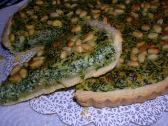 Spinach Tart - Spinach Pie