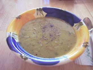 Creamy Curry Zucchini Soup