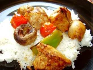 Spicy Skewered Chicken