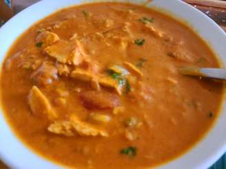 Senegalese Chicken and Peanut Soup