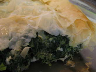 Quick & Easy Spinach and Feta Phyllo Pie