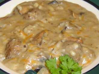 Meatball Mushroom Soup
