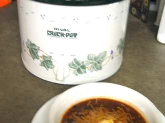 Black & White Vegetarian Chipotle Chili (Crock Pot)