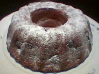 Raspberry Butter Bundt Cake