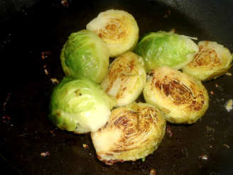 Steamed Brussels Sprouts With Lemony Brown Butter
