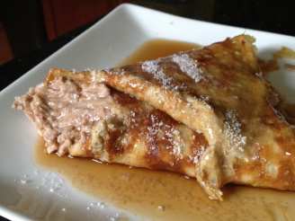 South Beach Diet Breakfast Crepes With Ricotta Cocoa Filling