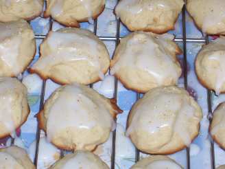 Iced Honey Lemon Cookies