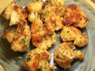 Oven Baked Crusty Herbed Cauliflower