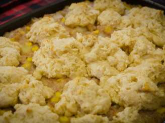 Biscuit-Topped Corned Beef Casserole