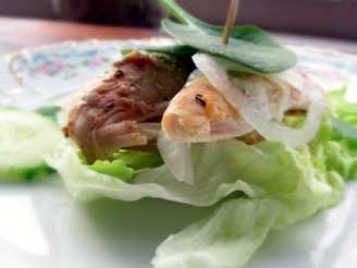 Curried Chicken Lettuce Wraps