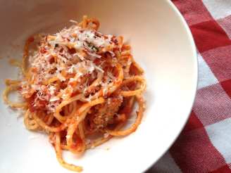 One-Dish Microwave Spaghetti