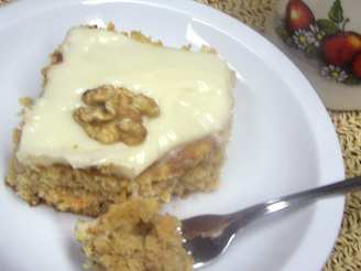 Low-Fat Carrot Cake With Cream Cheese Frosting