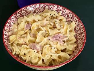 Easy Ham and Noodles