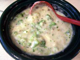 Hot Broccoli Dip   (Crock Pot or Microwave)