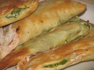 Spinach and Feta Phyllo Parcels
