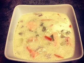 Creamy Norwegian Fish Soup