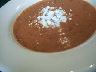 Uncle Bill's Tomato Soup With Feta  Cheese