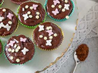 Double Chocolate Mini Cupcakes