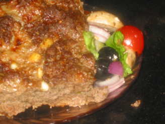 Greek Meatloaf With Feta