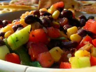 Quick and Easy Salsa With Black Beans and Corn