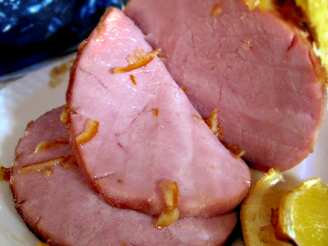 Orange and Ginger Glaze for Pork Roast or Ham