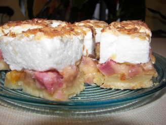 Rhubarb Torte