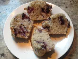 Jumbo Blueberry Muffins With Streusel Topping