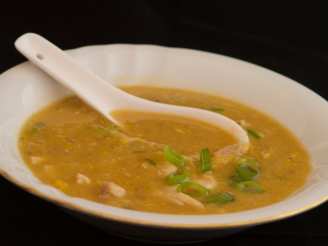 Chinese Chicken and Corn Soup (Egg Drop)