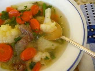 Mom's Vegetable Soup With Chicken or Beef(German Gemuse Suppe)