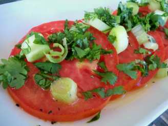 Marinated Tomato Slices (Marinierte Tomaten)