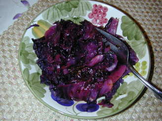 Roasted Cabbage With Balsamic Vinegar