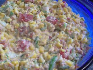 Bacon Ranch Corn Salad