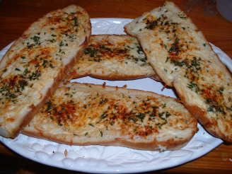 Super Good Cheese, Herb, and Garlic Bread