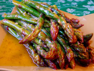 Cold Asparagus With Mustard Dressing