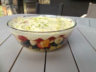 Delicious Layered Fruit Salad
