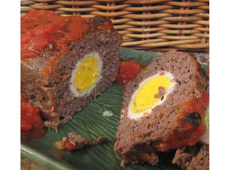 Low Carb Roman Meatloaf
