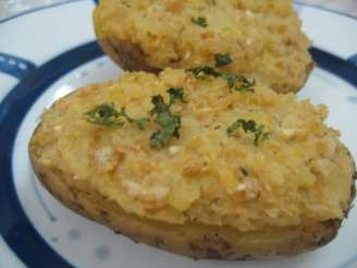 " Middle Eastern " Twice-Baked Potatoes