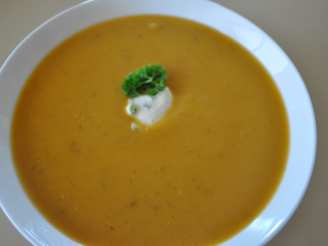 Pumpkin & Sweet Potato Soup