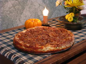 Autumn Apple Cheesecake